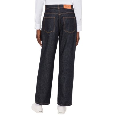 THE BLUE COTTON DENIM PANTS